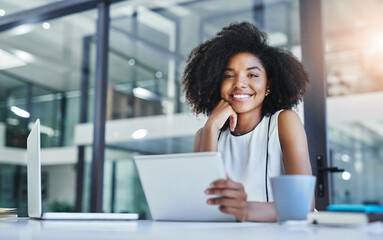 With apps like these your business will flourish. Cropped shot of an attractive young businesswoman...