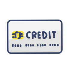 クレジットカードのシンプルイラスト