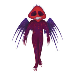monster with wings
