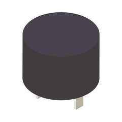 Isometric Electronic Component
