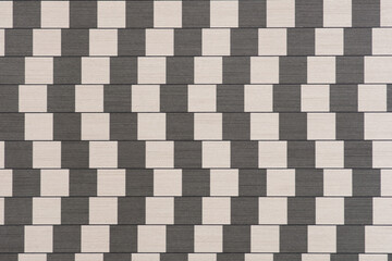 Drapery Wood veneer background, texture in contrast black and white colors for interior work.