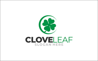 Illustration graphic vector of shamrock four leaf or green clover logo design template