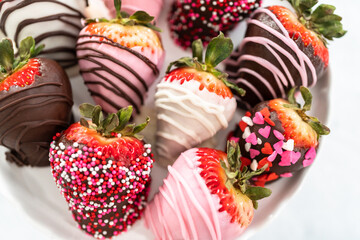 Chocolate dipped strawberries