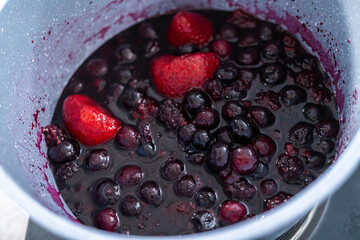 Fruit compote