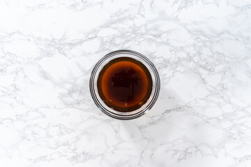 Creamy wild mushroom soup