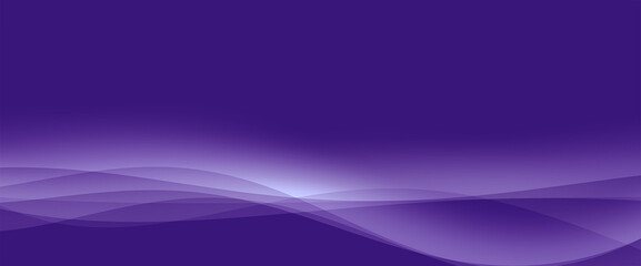 illustration d'une texture de fond violet foncé avec une vague de couleur mauve et blanche en dégradé - obrazy, fototapety, plakaty