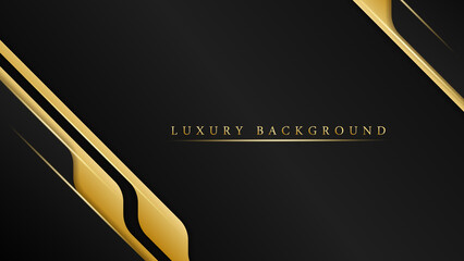 Elegant luxury background concept with black and gold texture. Creative illustration for awarding, ceremony, poster, web, cover, ad, greeting, card, and promotion