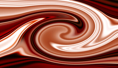     abstract image of mixture of milk and chocolate as background