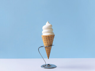 soft serve ice cream. ソフトクリーム	
