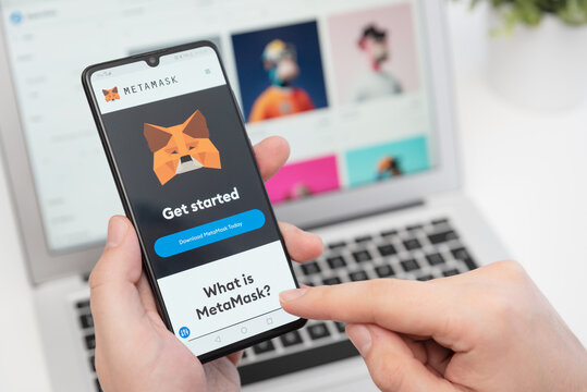 Metamask cryptocurrency wallet mobile app