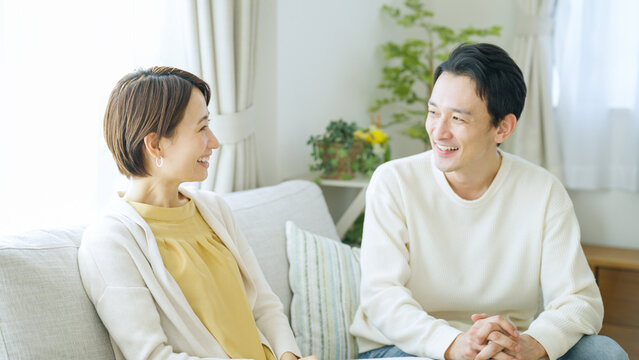 夫婦・カップル・笑顔