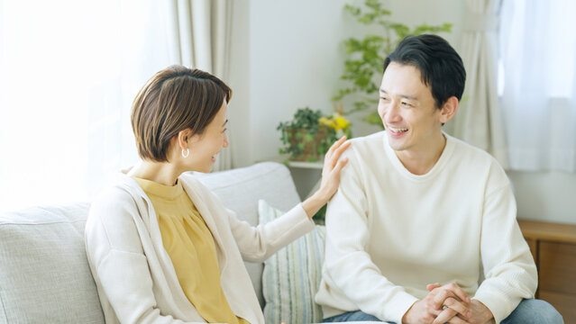 夫婦・カップル・笑顔