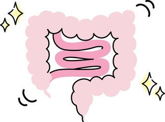 腸内環境のイラスト
