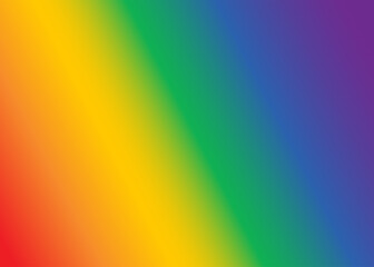 Rainbow Background. LGBTQ+ Pride Symbol.