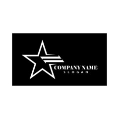 Star Logo abstract design vector template symbol concept icon.