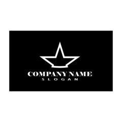 Obraz premium Star Logo abstract design vector template symbol concept icon.