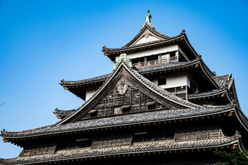 Fototapeta na wymiar 日本の城（松江城）