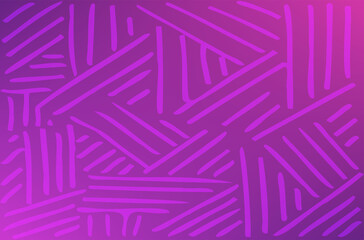 Purple background with uneven lines