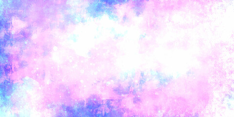 abstract watercolor background with space and abstract tie dye pattern brushstrokes hand drawn on fabric texture background. Grungy ink colors wet effect canvas aquarelle background. Fantasy smooth.