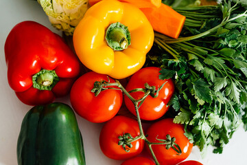 VEGETABLES.Healty food.Colors