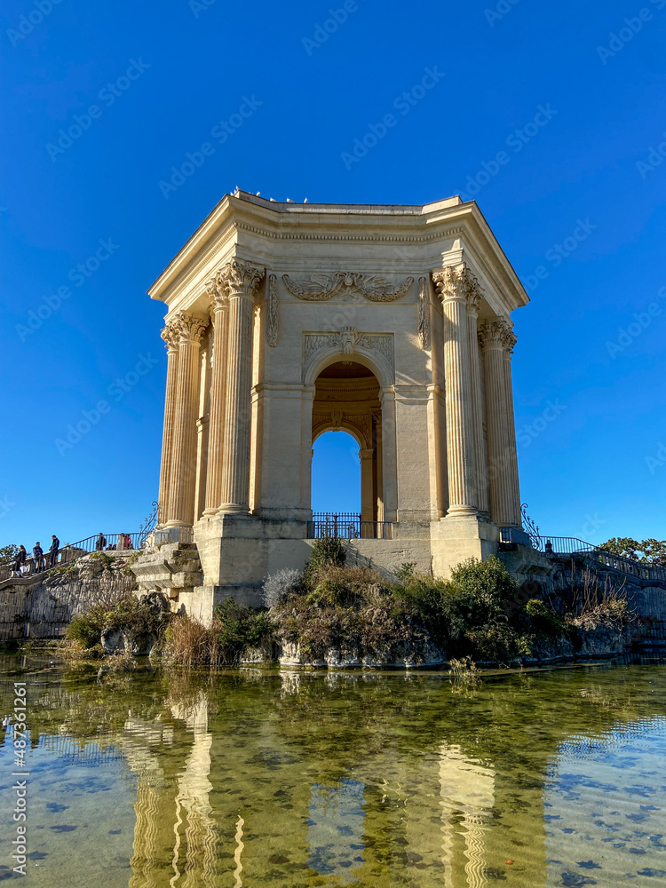 Canvas Prints Château d’eau du Peyrou à Montpellier, Occitanie