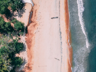 Beautiful beach in West Africa, Liberia, Robertsport