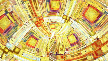 サイケデリックな高解像度の背景