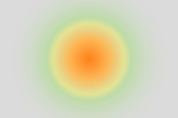 abstract blur light orange gradient soft rainbow modern shapes circle pattern with chromatic dynamic texture on dark white.