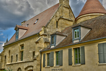 Poissy; France - september 18 2021 : toy museum in the city centre