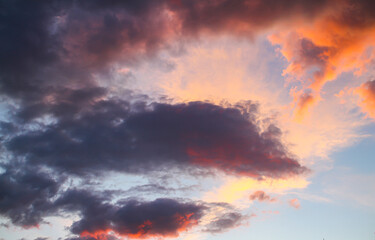 natural sunset clouds sky background