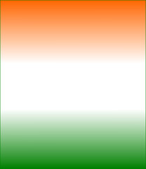 Simple Indian flag template background.