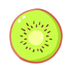 slice of kiwi