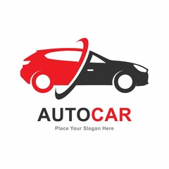 Auto car vector logo template icon. Suitable for business, web, art, automotive and symbol transportation
