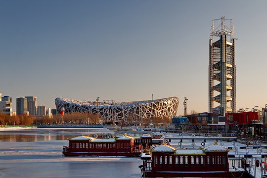 National Stadium Bird Nest during 2022 Beijing Winter Olympics