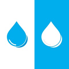 Water drop Logo Template vector