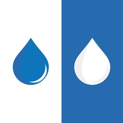 Water drop Logo Template vector