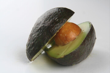 avocado on a table