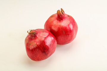 Fresh ripe and sweet pomegranet fruit