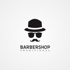 Barber shop symbol. Modern design. Vector illustration. Logo