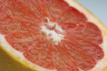slice of grapefruit