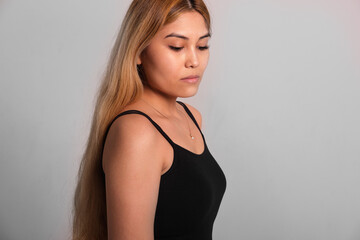 Fototapeta premium Asian-looking woman