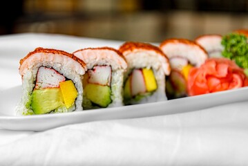 Sushi Restaurant Food