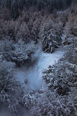 stream in the mountains