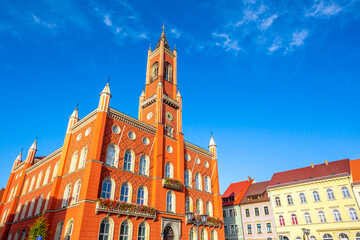 Rathaus, Kamenz, Sachsen, Deutschland 