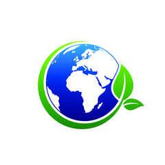 Global Nature Logo can be use for icon, sign, logo and etc