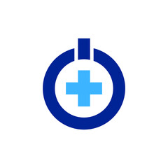 Power Plus Logo can be use for icon, sign, logo and etc