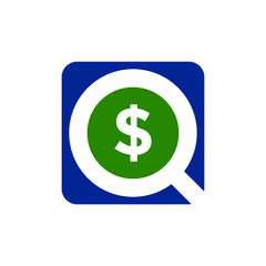 Search Money Logo can be use for icon, sign, logo and etc