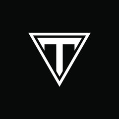 Letter T Logo can be use for icon, sign, logo and etc