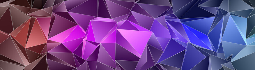 Fototapeta premium Abstract Low-Poly background. triangulated texture. Design 3d. Polygonal geometrical pattern. Triangular modern style
