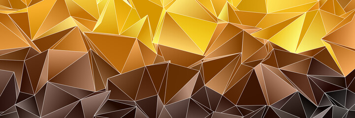 Abstract Low-Poly background. triangulated texture. Design 3d. Polygonal geometrical pattern. Triangular modern style